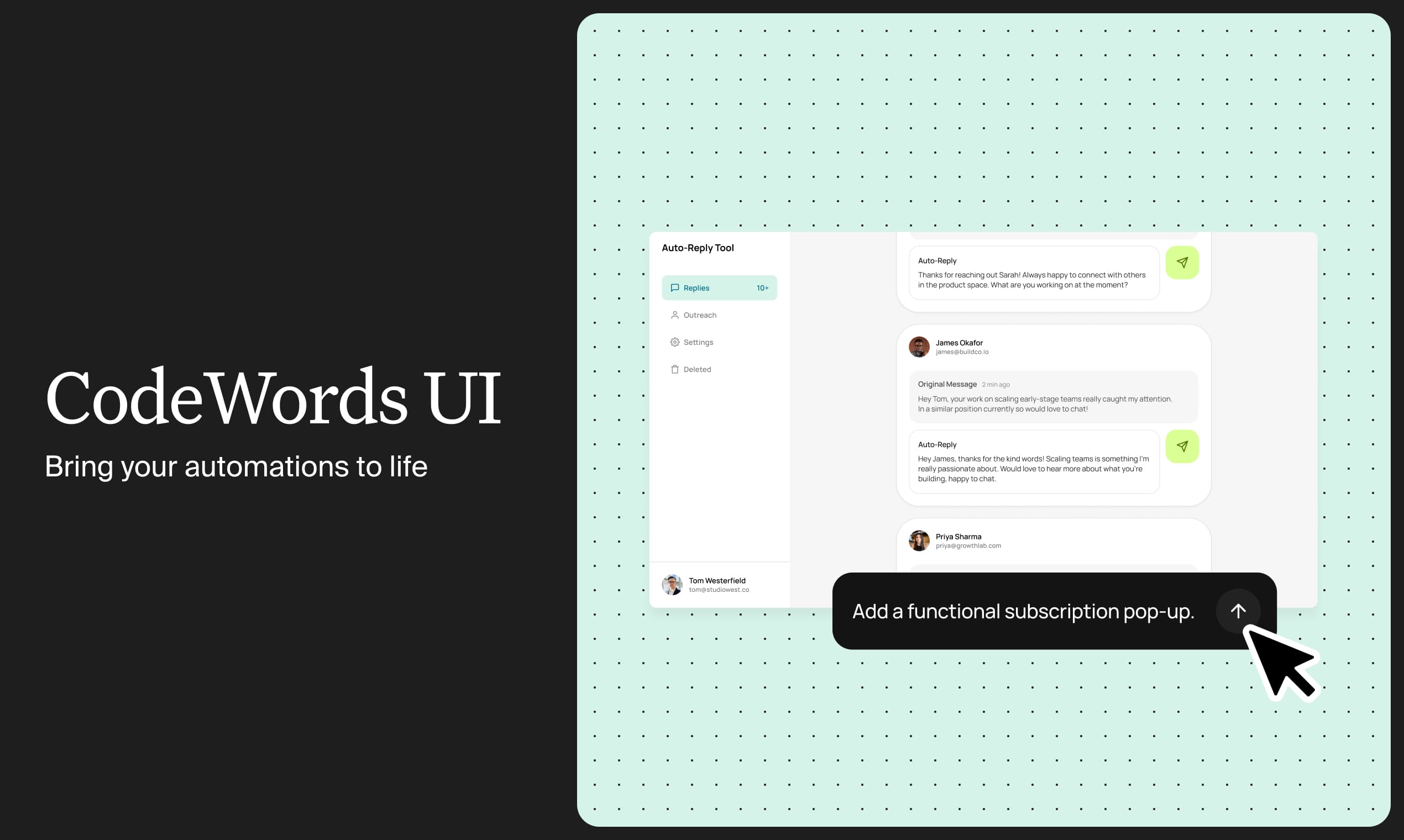 Introducing CodeWords UI
