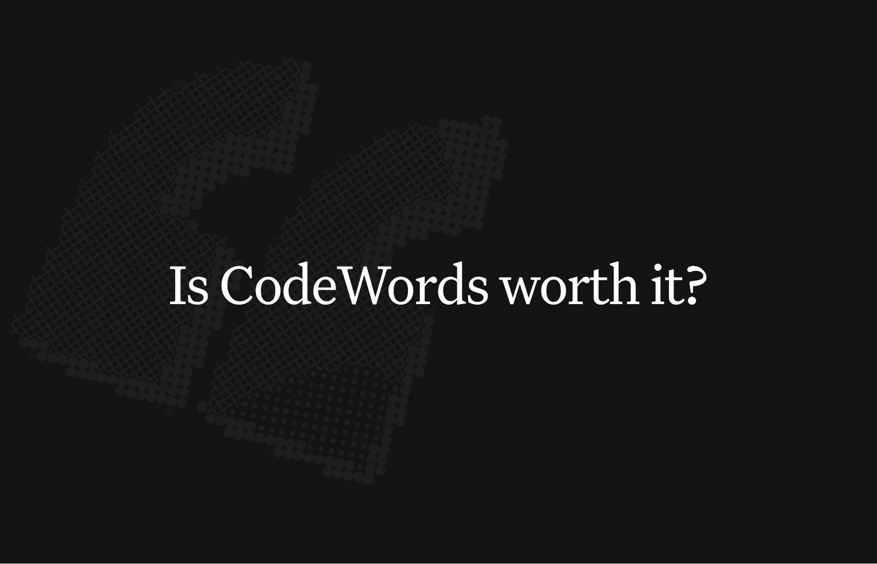 Is CodeWords worth it?
